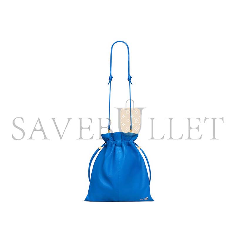 CELINE SMALL CRYSTAL POUCH IN LAMBSKIN 123662J79.07QH (32*29*0.5cm)